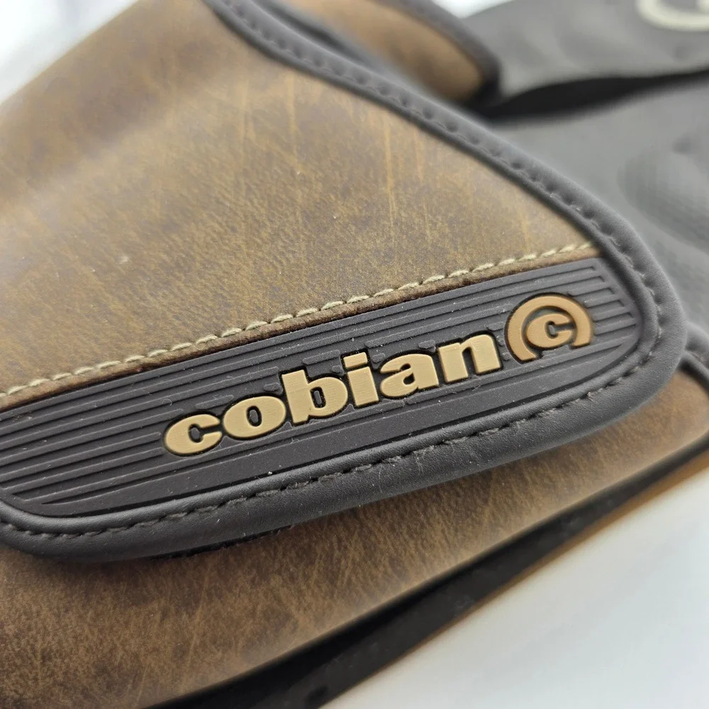 Cobian GTS Draino Slide Sandals Adjustable Strap Mens 13 Brown Comfort Beach